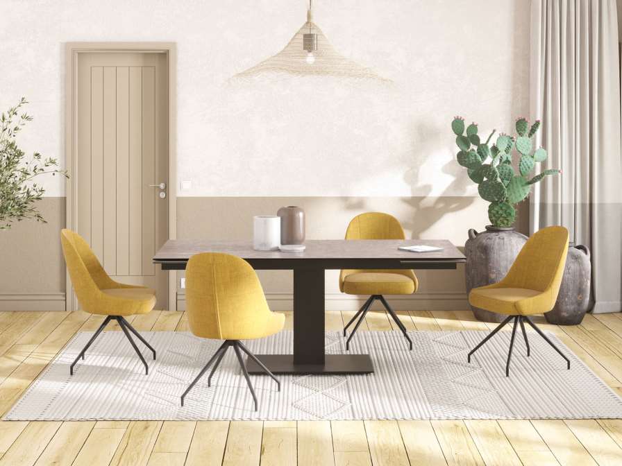 CHAIR MIAMI UK - SWIVEL SEAT