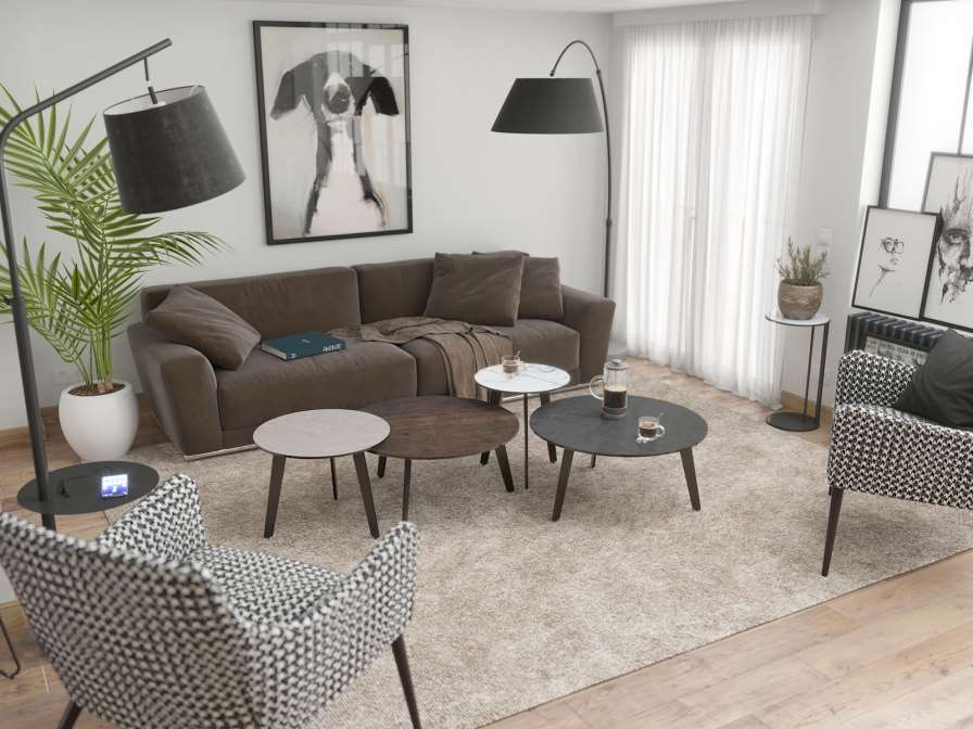 COFFEE TABLE TOSCA RONDE