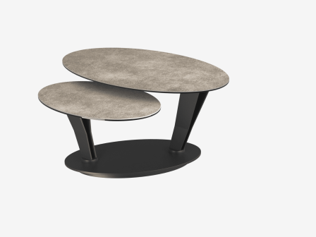 TABLE BASSE OVALIA