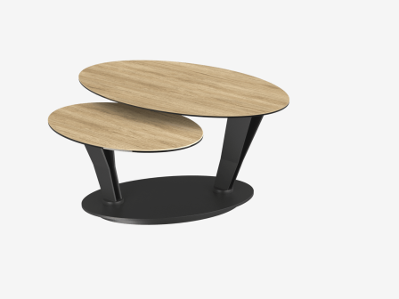TABLE BASSE OVALIA