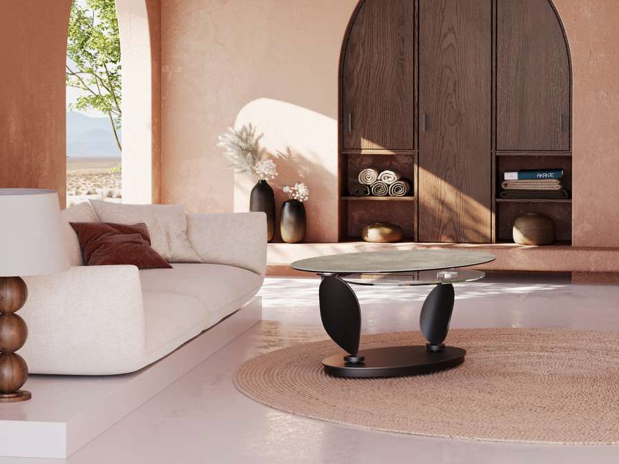 TABLE BASSE ROSA