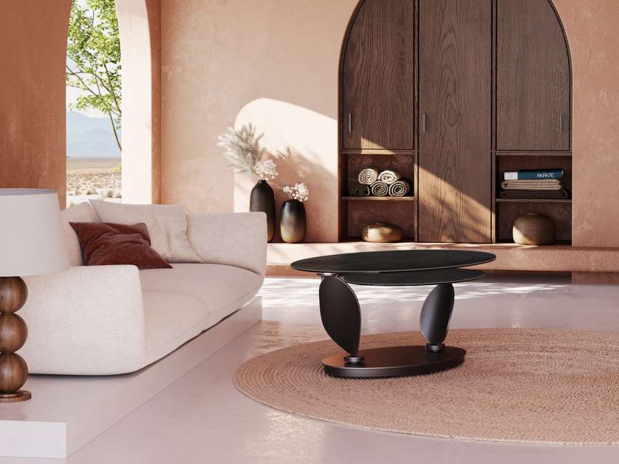 TABLE BASSE ROSA