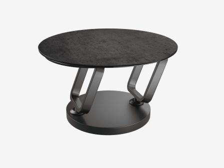 TAVOLINO BASSO OZONE BLACK