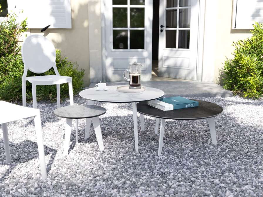OUTDOOR COFFEE TABLE TOSCA RONDE