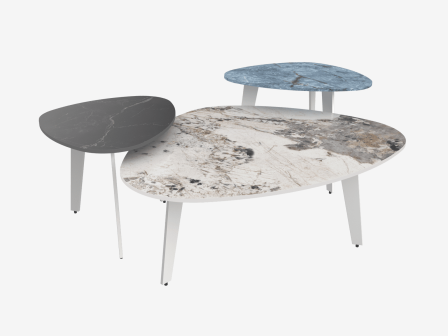 OUTDOOR COFFEE TABLE GALET