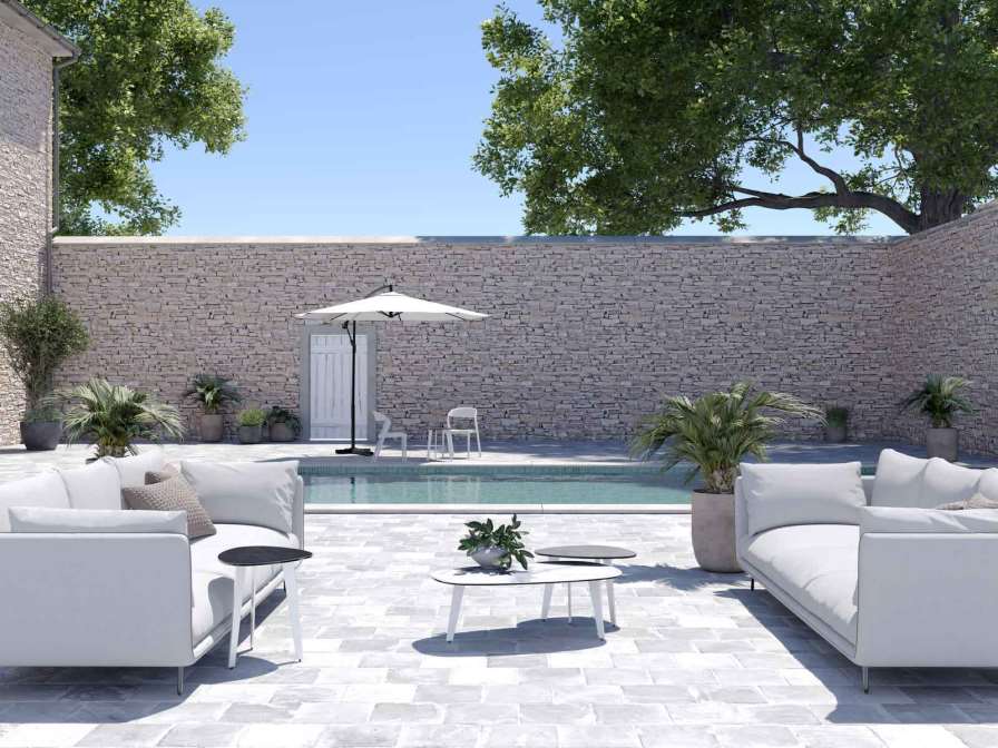 OUTDOOR COFFEE TABLE GALICE