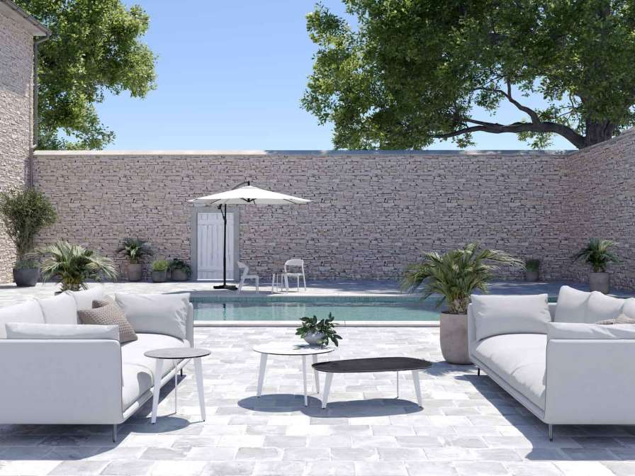 OUTDOOR COFFEE TABLE GALICE