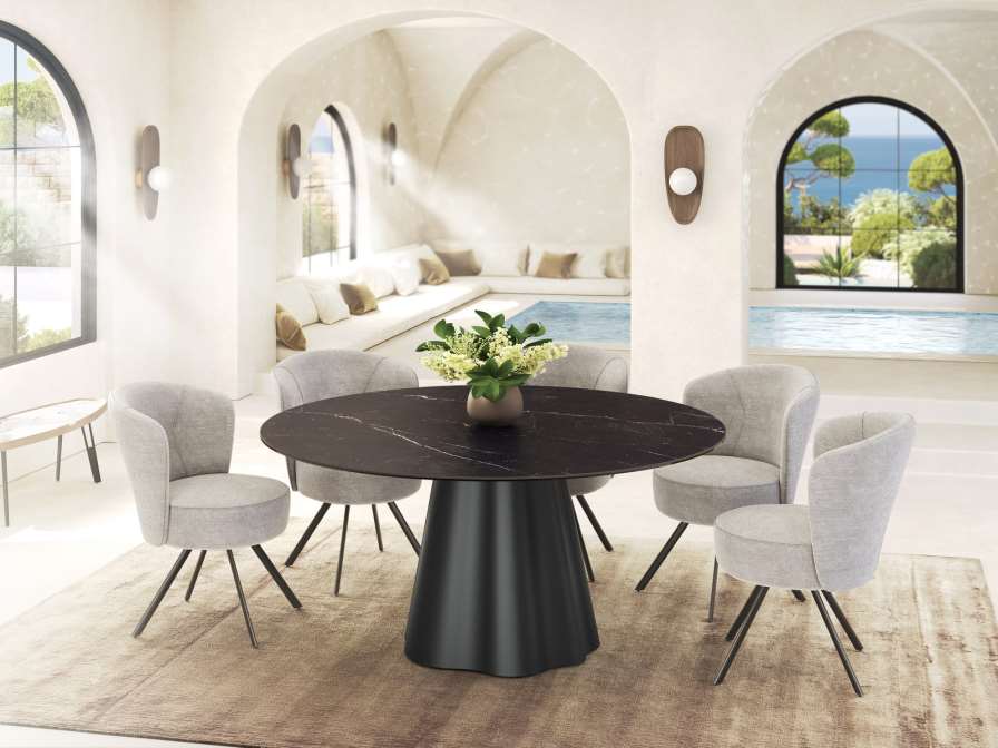 EETKAMER TAFEL PIANA