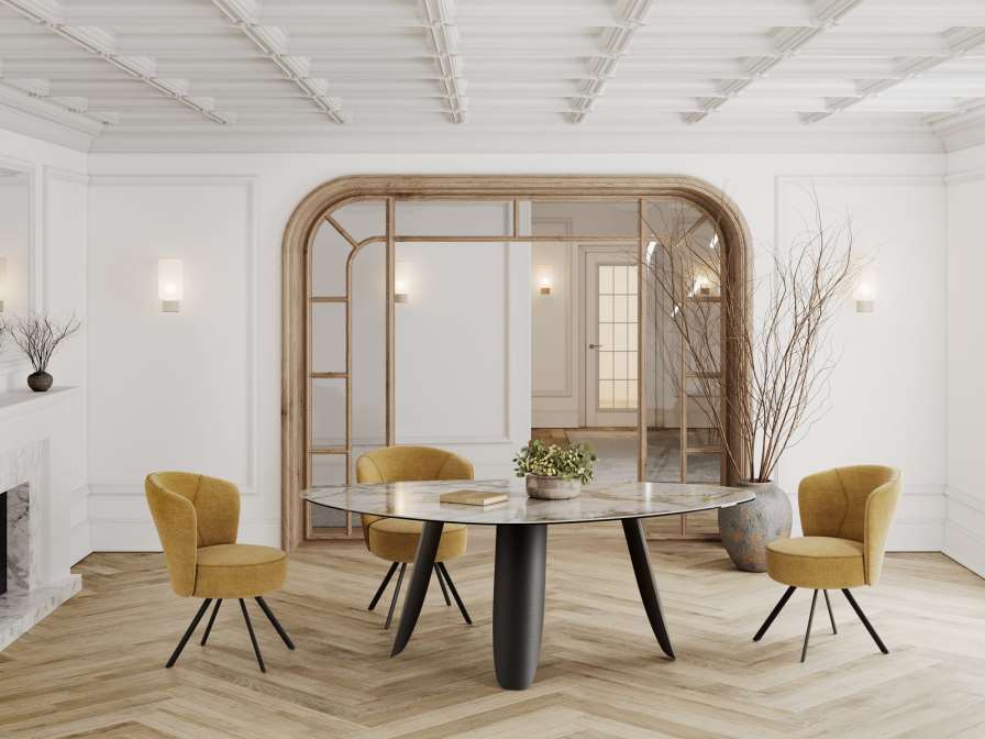 EETKAMER TAFEL BONIFACIO