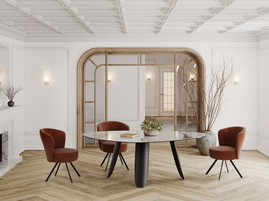 EETKAMER TAFEL BONIFACIO
