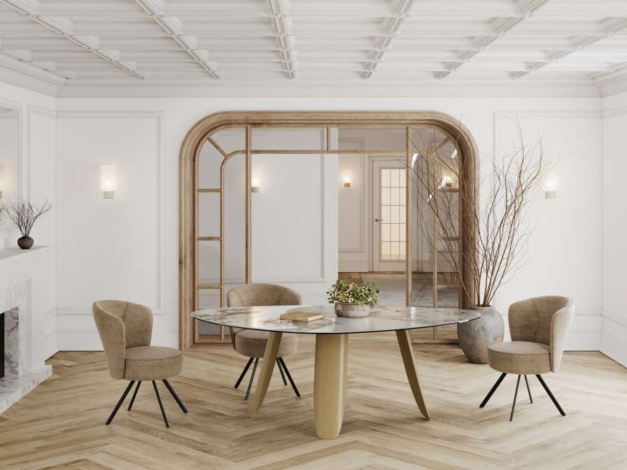 EETKAMER TAFEL BONIFACIO