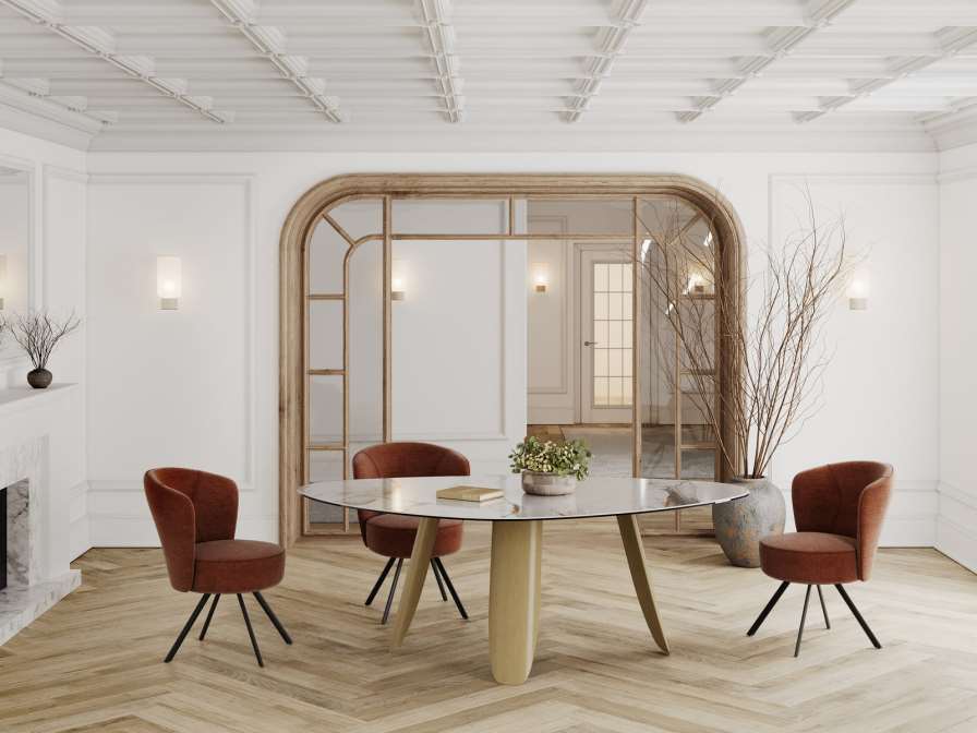 EETKAMER TAFEL BONIFACIO