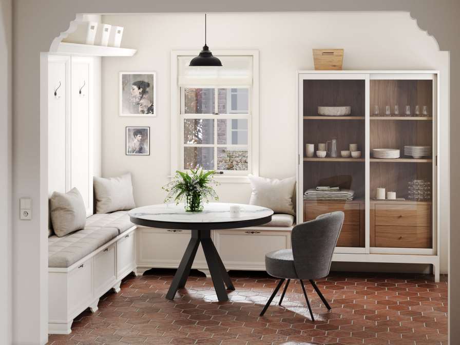 EETKAMER TAFEL CHANTERELLE