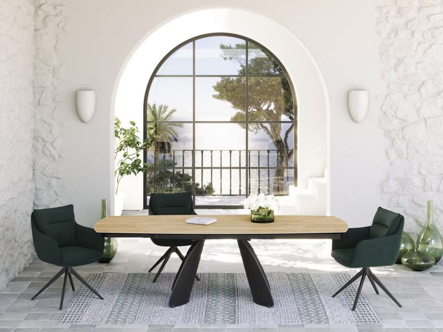 EETKAMER TAFEL GRANDE MODENA