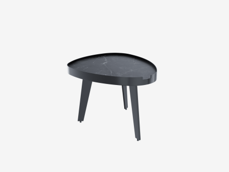 BEISTELLTISCH CAPRI BLACK