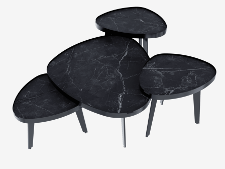 BOUT DE CANAPÉ CAPRI BLACK