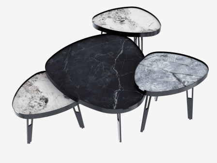BOUT DE CANAPÉ CAPRI BLACK