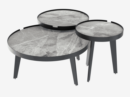 MESA DE RINCÓN GENOA BLACK
