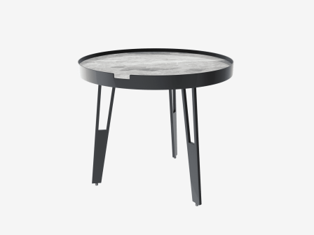 SIDE TABLE GENOA BLACK