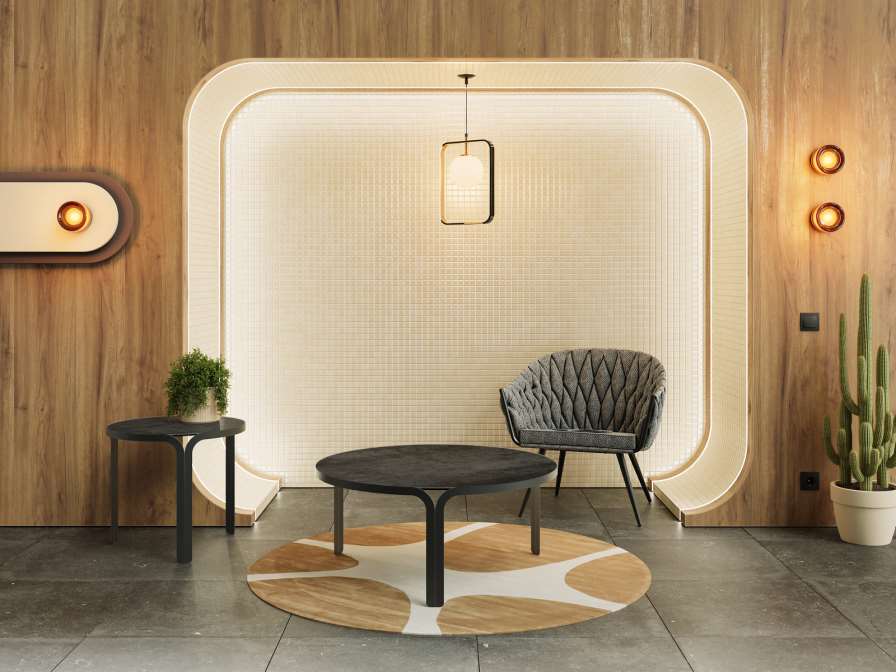 SIDE TABLE MADURA