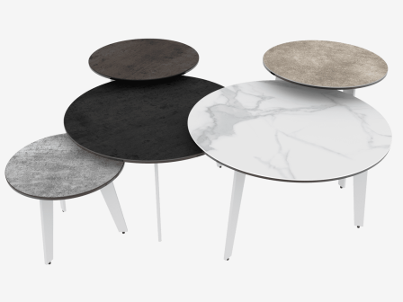 OUTDOOR SIDE TABLE TOSCA RONDE