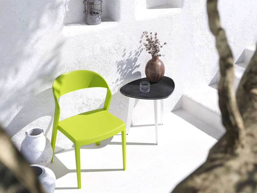 OUTDOOR SIDE TABLE GALET