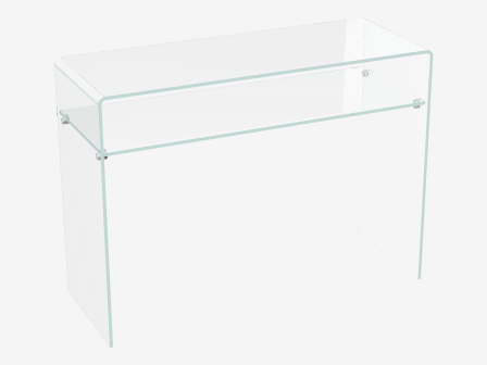 CONSOLE TABLE AURORA AVEC TABLETTE